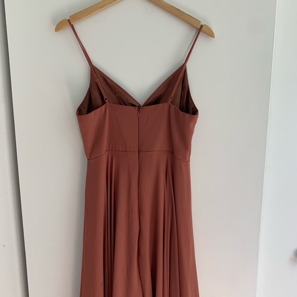Dusty Rose Maxi Dress - Picture 2 of 3